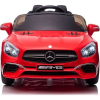 LEAN CARS Mercedes SL65 S 4267 12 V Elektromos Kisautó - 2.4 GHz, Szülői Távirányítóval, Nyitható Ajtóval, EVA Kerekekkel, Lakkozott Piros (4267)