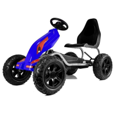 LEAN CARS Pedálos Gokart B012 felfújható kerekek kék  3619 lábbal hajtható járgány