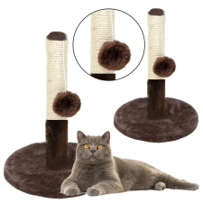 lean Cat Scratcher Karcolóoszlop torony Sötétbarna 40 cm x 30 cm macskabútor