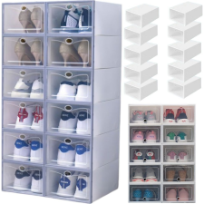 lean Moduláris Cipőállvány Tartozékok 5 Rekesz Átlátszó (20837) bútor