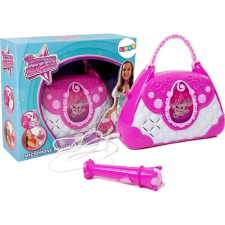 Lean Sport Hordozható Karaoke Lejátszó Táskában, Rózsaszín USB Mikrofonnal– 7829 (7829) készségfejlesztő