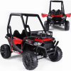 Lean Sport JS360 7469 24 V 2 Személyes Elektromos Jeep - 2 Darab 200 W Motorral, Piros (7469)