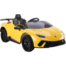 Lean Sport Lamborghini Huracan Akkumulátoros Autó Sárga (6574) elektromos járgány