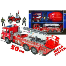Lean Sport Nagy Tűzoltó Sisak Szett Tűzoltó Négyes Szett (1818911088098) autópálya és játékautó