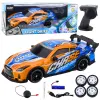 Lean Toys 23070 RC drift autó, karosszéria megvilágítással, narancssárga