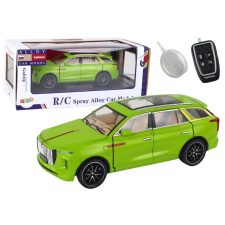 Lean Toys Alumínium RC autómodell 1:24 C Szín Zöld távirányítós modell