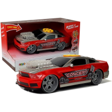 Lean Toys Automatikus DJ zenepanellel és fényhangszórókkal autópálya és játékautó