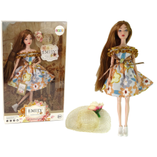 Lean Toys Baby Doll Emily őszi vörös hajú sapka baba