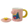 Lean Toys Dinosaur Pink Dinosaur Infuser bögre 400 ml