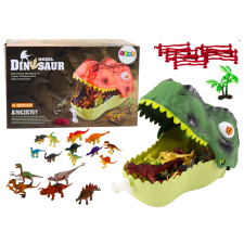 Lean Toys Dinoszaurusz figurák készlet nagy zöld dinoszaurusz 45 El játékfigura
