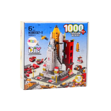 Lean Toys Építőtégla Space Rocket 6in1 Space Vehicles 1000 db. 18318 barkácsolás, építés