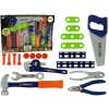 Lean Toys Ezermester Set Tools Csavarhúzó Kalapácsfűrész 9947