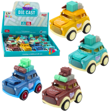 Lean Toys Fém túraautó pattogó motorháztetős keverőhajtás autópálya és játékautó