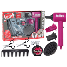 Lean Toys Fodrász szett Szépségszalon Fodrász Szárító 10 db. szépségszalon