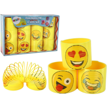 Lean Toys Iconic Spring Yellow Emoji Spring Relaxation 6CM oktatójáték