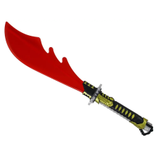Lean Toys Izzó vörös machete harci fegyver katonásdi