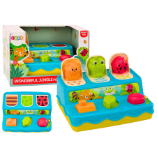 Lean Toys Játék gyerekeknek Pop Up Animal Pop Up Lights Sounds készségfejlesztő
