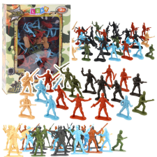 Lean Toys Katonai katonák hadseregfigurák nagy készlete játékfigura