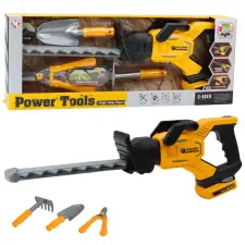Lean Toys Kertészeti készlet gyerekeknek Elektromos olló, metszőlapát barkácsolás, építés
