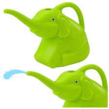 Lean Toys Kis műanyag locsolókanna gyerekeknek Elefánt zöld homokozójáték