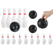 Lean Toys Klasszikus bowling szett, két labdás 10 tűs ügyességi játék oktatójáték