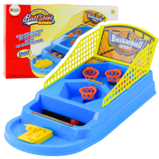 Lean Toys Kosárlabda Arcade játék Ball Launcherrel oktatójáték