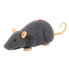 Lean Toys Nagy RC egér játék kerekeken szürke – csinálj egy tréfát távirányítós modell