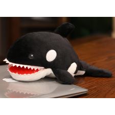 Lean Toys Plüss játék Orca Ocean Puppet 30 cm plüssfigura