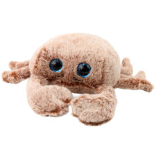 Lean Toys Plüss Mascot ennivaló rák bézs 26cm plüssfigura