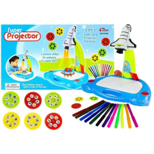 Lean Toys Projektor festmény repülőgép gyerekeknek kreatív készlet lámpás diák 36 mintával kreatív és készségfejlesztő