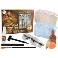 Lean Toys Régészeti készlet 2 az 1-ben, különféle kristálykincsek oktatójáték