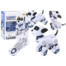 Lean Toys Remote Controlled Interactive Robot Dog Dancing Follows Commands Blue távirányítós modell