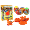 Lean Toys Repedő dinoszaurusz tojás rajzolás színes héj 12 db.