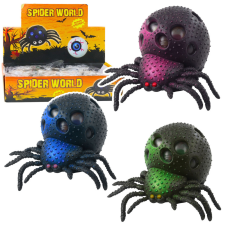 Lean Toys Spider Anti-Stress Squishy játék gél golyókkal, fekete oktatójáték