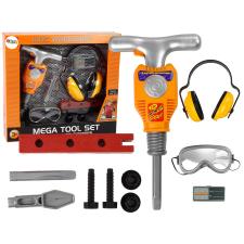 Lean Toys Szerszámkészlet egy kis építő kalapácshoz. barkácsolás, építés