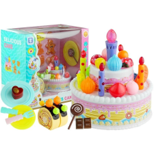 Lean Toys Születésnapi szolgáltatás Születésnapi torta Sütemények Gyertyák Fagylalt konyhakészlet