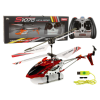 Lean Toys Távirányítós RC helikopter giroszkóp Syma S107G Red