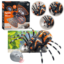 Lean Toys Távirányítós Spider Tarantula Infravörös Fekete R/C ST távirányítós modell