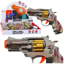 Lean Toys Toy Gun Revolver Rotary Magazine Fények Hangok katonásdi