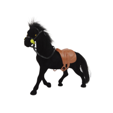 Lean Toys Velvet Horse figura Fekete játékfigura