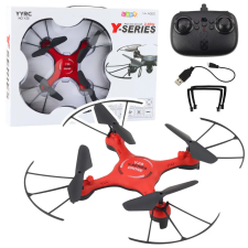Lean Toys Y20 UFO távirányítós drónfények 360°-ban forgó piros távirányítós modell