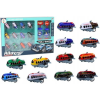 leantoys 12 db Játékautó Készlet, Motoros Repülőgépek, 5 cm-es Útjelző Táblák 18855 ( )