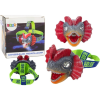 leantoys Dinoszaurusz Fejlámpa Zseblámpa Állítható Fejpánt 3 LED 17806 (17806)