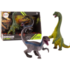 leantoys Dinoszauruszfigurák Készlete Brachinosaurus Velociraptor 2El 19028 (19028) játékfigura