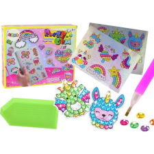 leantoys DIY Gyémánt Matricák Készlet Különböző Minták Színes Matricák 17062 (17062) kreatív és készségfejlesztő