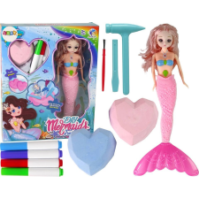 leantoys DIY Sellő Rózsaszín Kincsek Ásatás Készlet (13449) kreatív és készségfejlesztő