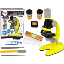 leantoys Gyermek Mikroszkóp Oktatási Készlet Sárga (15460) oktatójáték