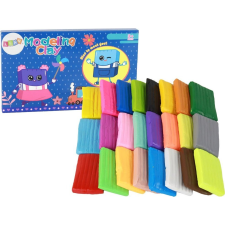 leantoys Kreatív Készlet Műanyag Modellező Gyurma 24 Színű Keveréke (16258) kreatív és készségfejlesztő