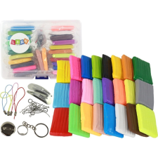 leantoys Kreatív Készlet Műanyag Modellező Gyurma 24 Színű Kiegészítők (16259) kreatív és készségfejlesztő