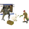 leantoys Ló Nyúl és Gondozójuk Figuraszett 15232 (15232)